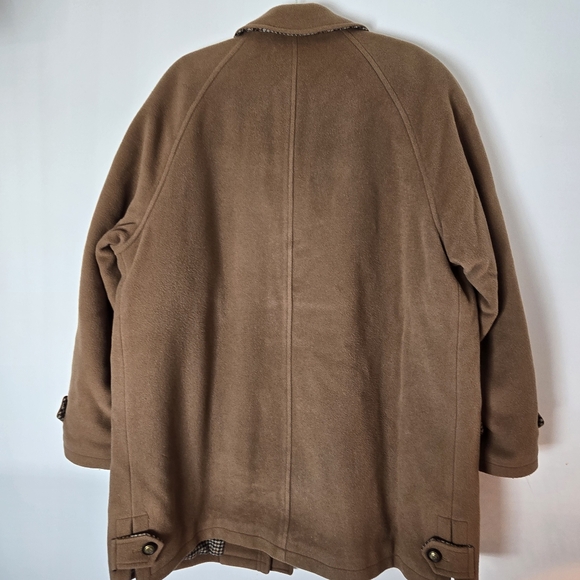 Mario Valente Men's Italian Made Wool & Cashmere Coat Sz 42 - Picture 7 of 15